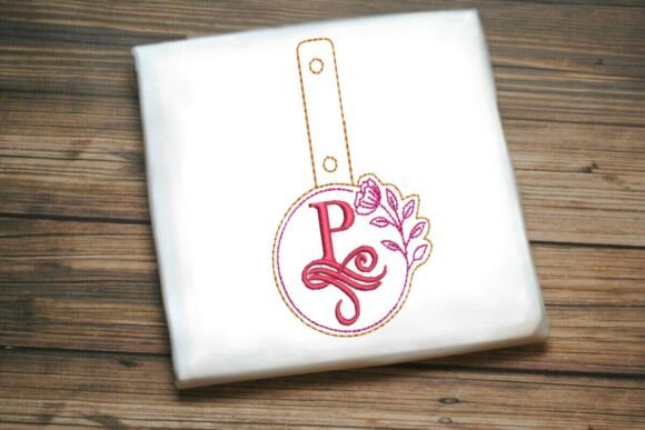 Floral Monogram Keychain P ITH: A Designer Review