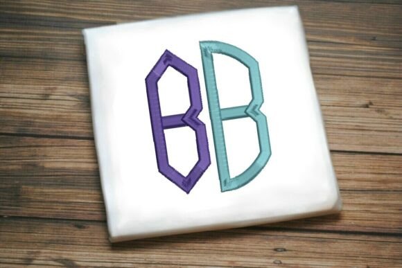 Geometric Split Letter B Monogram Review