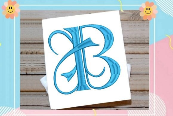 Initial B Elegant Vintage Monogram: A Craft Fair Staple?