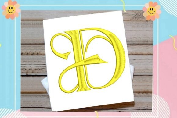 Initial D Elegant Vintage Monogram: A Designer’s Review for Handmade Gifts