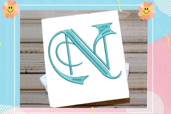 Initial N Elegant Vintage Monogram Review
