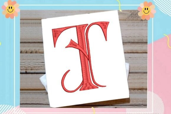 Initial T Elegant Vintage Monogram Review