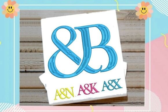 Interlocking Ampersand Letter B Monogram Review