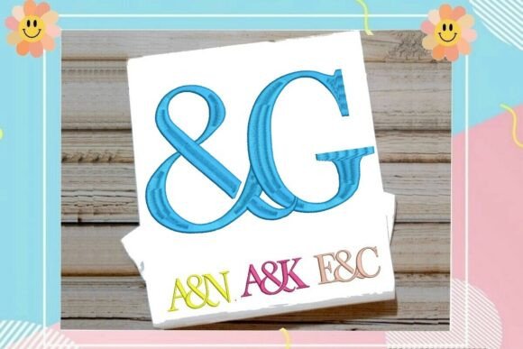 Interlocking Ampersand Letter G Monogram Review