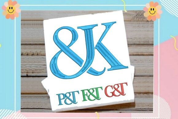 Interlocking Ampersand Letter K Monogram Review