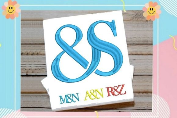 Interlocking Ampersand Letter S Monogram Review
