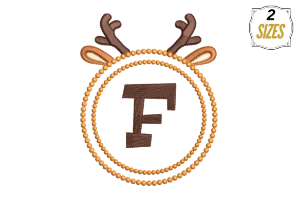 Letter F in Cute Frame: A Seasonal Design Review