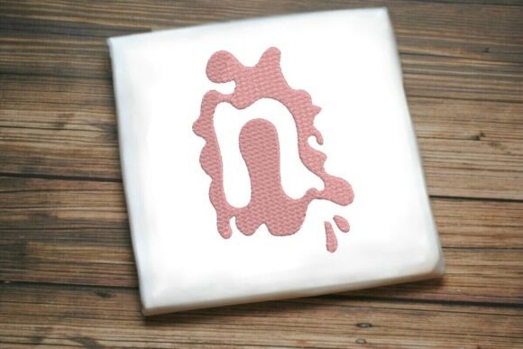 Paint Splash Monogram n: A Modern Embroidery Review