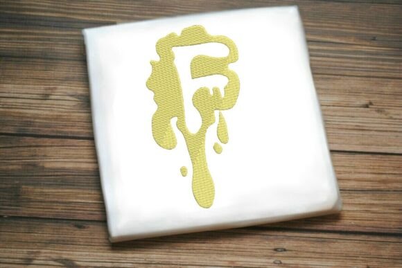 Paint Splash Uppercase Monogram F Review