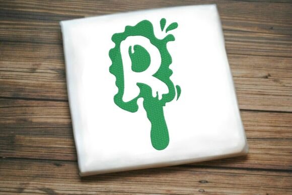 Paint Splash Uppercase Monogram R Review