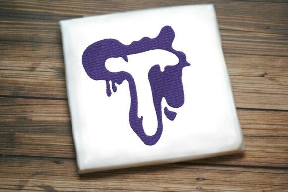 Paint Splash Uppercase Monogram T Review